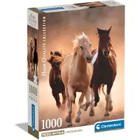 Clementoni - Puzzel 1000 rennende paarden