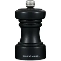 Cole & Mason Zoutmolen Cole & Mason Hoxton Black Wood 10 cm
