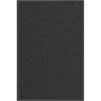 vidaXL Deurmat 90x150 cm antracietkleurig