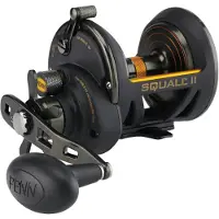 Penn Squall Ii Star Drag Trolling Reel Zwart 30