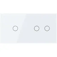 Livolo | Wit | 1+2 | Aan/Uit | Wisselschakelaar | Smart Home - Bekijk