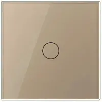 Livolo | Goud | 1 | Aan/Uit | Wisselschakelaar | Smart Home - Bekijk