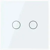 Livolo | Wit | 2 | Puls | 12 of 24V DC | Schakelaar - Bekijk hier!