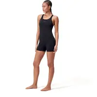Speedo Eco+ Legsuit Badpak dames Zwart S/36