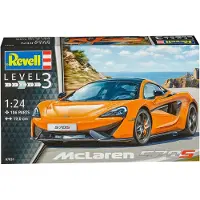 Revell Modelbouwpakket Auto - 07051 McLaren 570S - Britse Sportauto Plastic - 1:24 - Modelbouw
