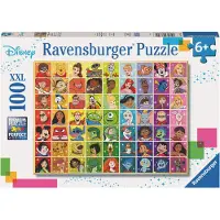 Ravensburger Disney collage - Legpuzzel - 100 XXL stukjes