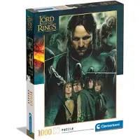 Clementoni - Puzzel - 1000 Stukjes - The Lord of the Rings - Puzzel Voor Volwassenen
