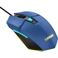 Trust GXT 109B Felox - Gaming Muis - Bedraad - 6400 DPI - RGB Verlichting - Blauw