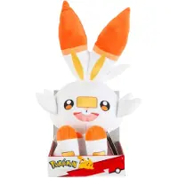 Pokémon Plush Scorbunny Teddy 30 Cm Oranje Kinderen