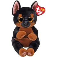 TY Beanie Bellies, Fritz, hond, ongeveer 15 cm
