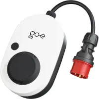 Go-e Charger Gemini flex 2.0, 11 kW (16A, 3-fasen) (wit/zwart, mobiele laadstation, 4G/LTE)