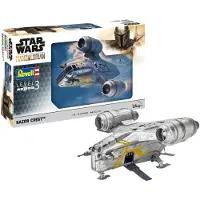 Revell Modelbouwpakket Ruimtevaart - 06781 Star Wars - The Mandalorian: The Razor Crest Plastic - 1:72 - Modelbouw