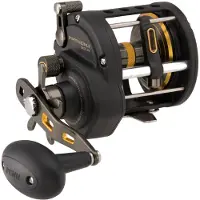 Penn Fathom Ii Level Wind Rh Trolling Reel Zwart 30