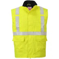 Portwest Bizflame Regen Hi-Vis Antistatische FR Bodywarmer S776