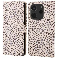 IMoshion Design Bookcase voor de Xiaomi Redmi Note 14 (4G) - Black And White Dots