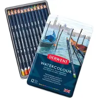 Derwent Metallic Box Watercolour Pencil 12 Units Veelkleurig Kinderen