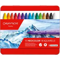 Caran d'Ache WK - Neocolor II Aquarel Pastels - 15 stuks