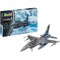Revell Modelbouwpakket Militaire voertuigen - 03844 Lockheed Martin F-16D Tigermeet 2014 Plastic - 1:72 - Modelbouw