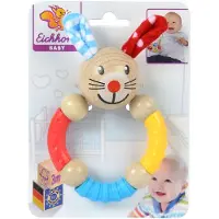 Eichhorn baby bijtring konijn van hout