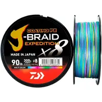 Daiwa J´braid Exp X8 300 M Braided Line Transparant 0.180 mm