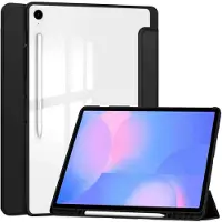 IMoshion Trifold Hardcase Bookcase voor de Samsung Galaxy Tab S10 FE Plus - Zwart