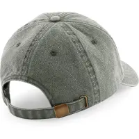 Beechfield Senvi Low Profile Vintage Cap - Olive