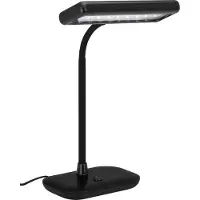 Briloner LED-bureaulamp 7488-015, zwart, Werkkamer / Kantoor, Kunststof, LED bureaulamp