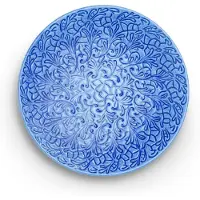 Mateus Lace bord, 20 cm Lichtblauw