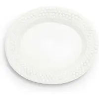 Mateus Bubbles Platter Oval 35 Cm - Schalen Keramiek White - EBK51B
