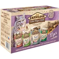 Carnilove natvoer kat multipack (zakjes) 12 x 85 g