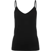 Pieces Pcsirene Top Met Bandjes Dames Zwart XS
