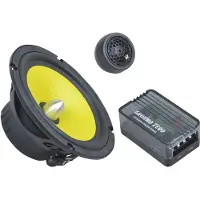 Ground Zero Titanium GZTC 165.2X - Autospeakers - 16,5 cm - 2-Weg Compo Speaker Set - 150W