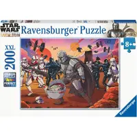 Ravensburger Mandalorian: Face Off 200 Stuk Puzzel voor Kinderen | Unieke en In elkaar grijpende Stukken