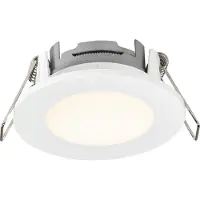 Nordlux 2310016001 LEONIS 1-set LED inbouwspots, 4,5W, warmwit, wit, IP65