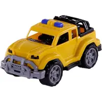 Cavallino Trendy Jeep, geel, 22 cm