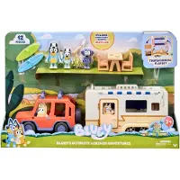 Bluey Family 4wd And Caravan 90130 Figure Veelkleurig Kinderen