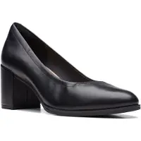 Clarks FREVA55 COURT Pumps | Maat 4 Dames Zwart