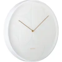 Karlsson Wandklok Echelon Circular wit - Ø 40cm