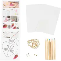 Creativ Company 977613, knutselset voor kinderen, meerkleurig