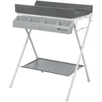 Bebeconfort Baltic 2-in-1 Bad- en Verschoningsunit, 0 tot 12 maanden, tot 11 kg, Grey Mist