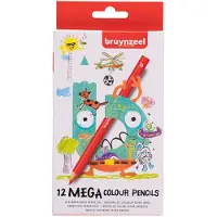 Bruynzeel mega kleurpotloden set 12