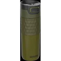 Kambukka Etna Grip Thermosbeker 500 ml - Koffiebeker To Go - makkelijk reinigen - lekvrije Koffiebeker - Theebeker - Travel Mug - Khaki Warrior