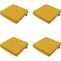 Madison zitkussen gold canvas eco+ ca. set van 4