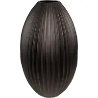 Clayre & Eef Vaas 39 cm aluminium metaal vaas