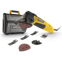 Powerplus Oscillerende Multitool 300w 16 Stukken