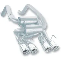 Borla 05-08 Corvette Convertible/Coupe 6.0L/6.2L 8cyl SS S-Type Exhaust (REAR SECTION ONLY)