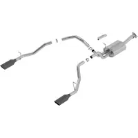Borla 2019 RAM 1500 5.7L V8 AT 4DR Crew Cab Short Bed Atak SS Catback Exhaust - Black Chrome Tip