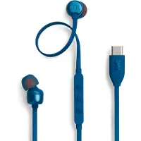 JBL Tune 310c Usb-c In-ear Bedrade Oordopjes Blauw