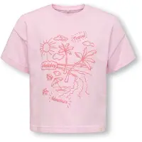 ONLY Kmgvacay T-shirts Dames Paars 92
