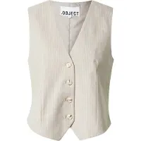 Object Gilet 'OBJLISA' beige / sand
